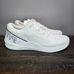 NEW TYR CXT-2 Trainer Mens Size 9.5 Athletic Training Lifting Gym Shoes White